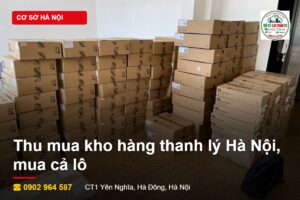 Thu mua kho hàng thanh lý Hà Nội mua cả lô